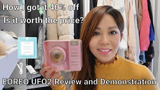 English Sub Foreo UFO 2 Review amp Demonstration [upl. by Naniac712]