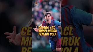 Cedera ACL mimpi buruk untuk pemain sepakbola ytshorts football bestplayer [upl. by Annez]