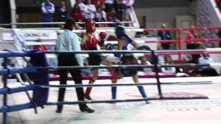 2012 IFMA World Championships Ashley Nichols winner CANADA vs Valeria Drozdova RUSSIA [upl. by Fronia]