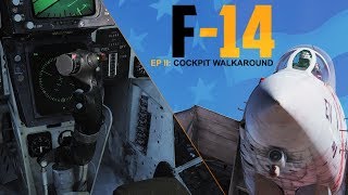 Heatblur DCS F14 Tomcat  Episode 2 Pilots Cockpit Walkaround [upl. by Akinad]