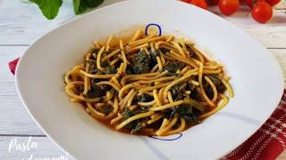 PASTA CON I TENERUMI RICETTA BIMBY [upl. by Elockin]