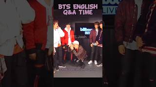 BTS English interview bts btsshorts btsedits kpop btsarmy [upl. by Dazhehs]