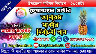 উপজেলা নির্বাচনের আনারস মার্কার নির্বাচনী গান ও প্রচারনা  Anaros Marka Song  Rangdhonu Media [upl. by Alasteir166]