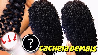 COMO CACHEAR DEFINIR O CABELO E ACABAR COM A POROSIDADE E O RESSECADO COM 1 SÓ PRODUTO FICA LINDO [upl. by Airenahs]