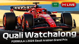 LIVE FORMULA 1 Saudi Arabian Grand Prix 2024  QUALIFYING Watchalong  Live Timing [upl. by Franck]