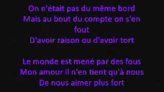 Celine Dion Lamour existe encore lyrics [upl. by Angrist]