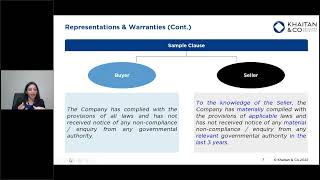 Warranties amp Indemnities in MampA Transactions [upl. by Avert54]