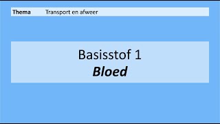 VMBO 4  Transport en afweer  Basisstof 1 Bloed  8e editie [upl. by Estrin849]