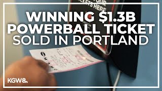 Winning 13 billion Powerball ticket sold in Portland Oregon [upl. by Cerys]