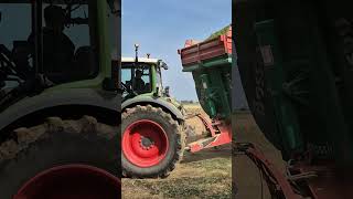 Fendt 718  Bossini RA200 asmr farm [upl. by Nagad144]