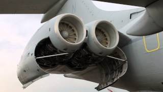 Vickers VC10 K4 ZD241 GASGM Engines 3 amp 4 start on March 31 2014 [upl. by Dinan60]