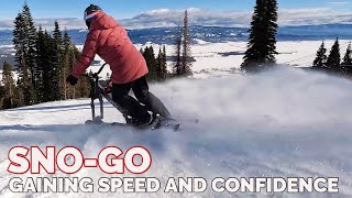 Our best SnoGo ski bike edit yet [upl. by Claudius]