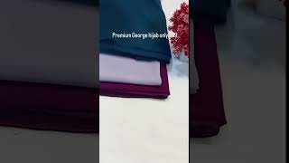 premium Georgette hijab starting from₹99 hijab muslimfashion hijabies smallbusiness shorts [upl. by Kayne63]