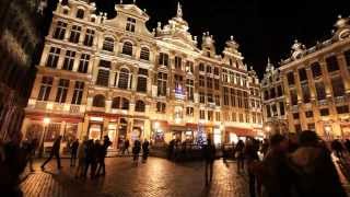 Dynamic illumination for Grand Place Brussels [upl. by Ilojna]