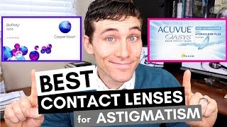 Best Contact Lenses for Astigmatism  Toric Contacts Review [upl. by Tomasine646]