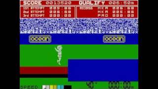 Daley Thompsons Decathlon on the ZX Spectrum [upl. by Eecyac]