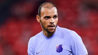 Los 10 Goles De Martin Braithwaite Con El Barcelona [upl. by Monahon]