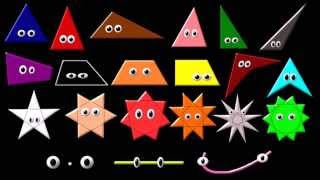 What Shape Is It 3 Advanced Shapes  The Kids Picture Show Fun amp Educational Learning Video [upl. by Erny183]