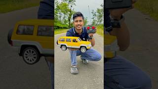 Remote control car Nisan safari Unboxing and testing [upl. by Nahtanhoj]