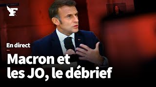 JO 2024 ce quil faut retenir de linterview dEmmanuel Macron [upl. by Walczak666]