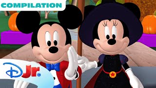 disneyjr Halloween Full Episodes  Mickey Mouse Spidey SuperKitties amp More  2 Hour Compilation [upl. by Renie864]