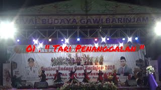 01 Tari Pedalaman “ Penangalan” Festifal Budaya Gawi barinjam 2024 [upl. by Caravette]