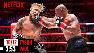 3 MIN AGO Jake Paul VS Mike Tyson FULL FIGHT HIGHLIGHTS [upl. by Dnallor]