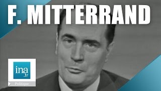 François Mitterrand quotCampagne présidentielle 1965quot  Archive INA [upl. by Cruce577]