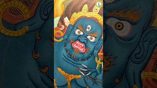 Unveiling Power Witness the Creation of a Vajrapani Thangka Painting [upl. by Oninrutas]