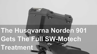 The Husqvarna Norden 901 Gets The Full SWMotech Treatment [upl. by Joella]