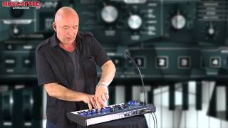 Novation Mininova Synthesizer Live Demo im Music Store [upl. by Colfin]