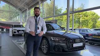 Crawley Audi Showroom Tour Harwoods Group [upl. by Beker]