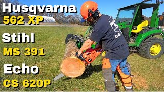 Best Chainsaw Under 800  Stihl vs Echo vs Husqvarna [upl. by Curran]