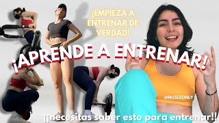 ¿CÓMO EMPEZAR A HACER EJERCICIO  Así debes de empezar a entrenar  tips para hacer tu rutina [upl. by Adnuahsal]