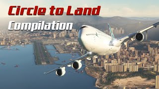 Circle to land compilation 01 [upl. by Ezar33]