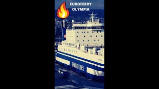 Euroferry Olympia Fire Accident  Passengers Arrive at Corfu Greece [upl. by Elison]