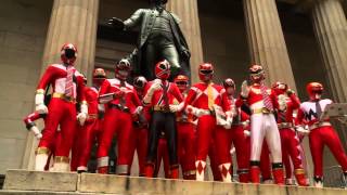 Power Rangers  Celebrate Power Rangers 20th Anniversary in the Big Apple [upl. by Gisella]