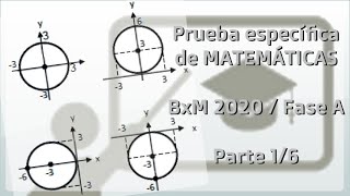 Bachillerato por Madurez 2020  Convocatoria 1  Fase A específica  Ejercicios 01  12 [upl. by Haleemaj]