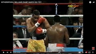 WITHERSPOON v WILLIAMS USBA MARCH 8th 1991 [upl. by Rifkin762]