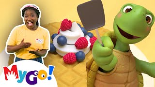 Breakfast Song  CoComelon Nursery Rhymes amp Kids Songs  MyGo Sign Language For Kids [upl. by Sari469]