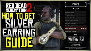 HOW TO GET THE SILVER EARRING FOR THE BISON HORN TALISMAN  RED DEAD REDEMPTION 2 [upl. by Aden]