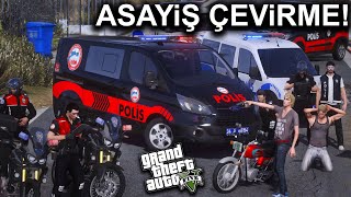 GASPÇI TAKLA ATTI   SİLAHLI KAÇAMADI   GTA 5 YUNUS POLİS ROLEPLAY [upl. by Aihk]