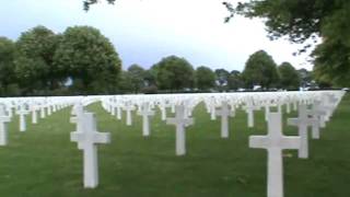 Margraten Cemetery Headstones [upl. by Uziel]