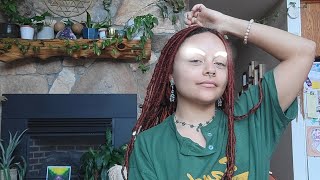 I Bleached my Eyebrows  Tutorial [upl. by Ellenahc]