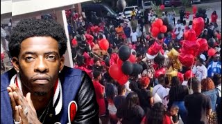 FUNERAL Rich Homie Quan Baloon Release Held In Atlanta [upl. by Cordell]