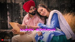 Happy birthday song whatsapp status letest punjabi song status [upl. by Allicsirp]