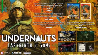 Undernauts Labyrinth Of Yomi  EU Launch Trailer [upl. by Dnomaid147]