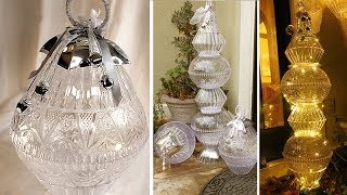 Giant Outdoor Crystal Ornaments  Dollar Tree DIY [upl. by Chaiken]