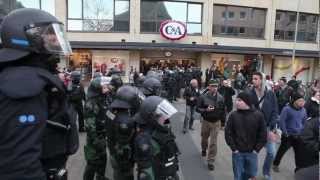 31032012 N Ausschreitungen bei Demo gegen Rechts [upl. by Darius]