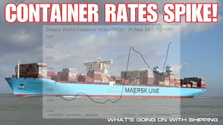 Red Sea Chaos Freight Rates Soar As Port Congestions Worsen [upl. by Naara69]